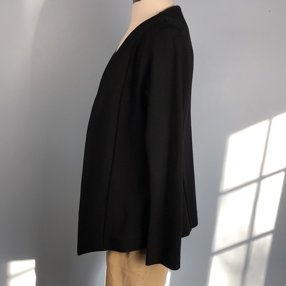 Collarless Knit Blazer - Picture 5 of 10